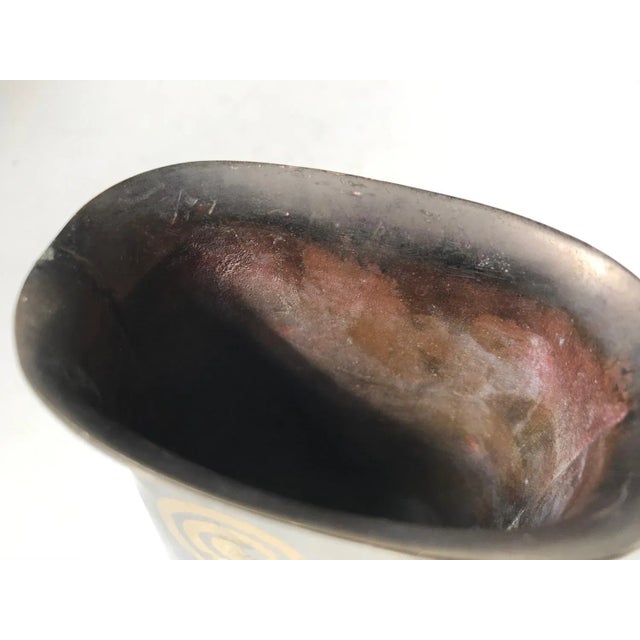 Art Deco Dinanderie Vase, 1930s For Sale - Image 3 of 8