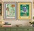 Traditional Atelier Aria Lumae the Grand Estate Cartography Set of 2 Shore Estate Faux Checkered Border Fine Art Hge Gallery Board Print 34" X 18" Wallspace For Sale - Image 3 of 18