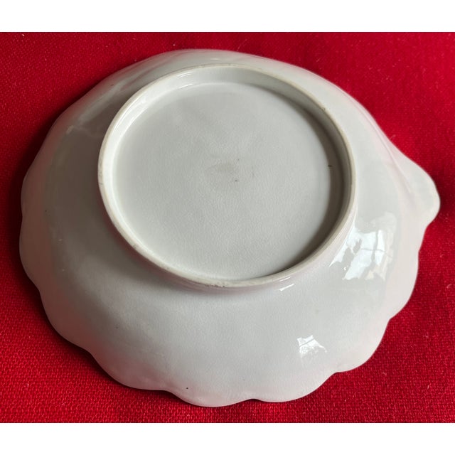 Antique 19th Century English Worcester Porcelain Blind Earl Serving Dish For Sale - Image 12 of 12