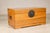 Vintage Chinese Pine Blanket Chest or Coffee Table with Brass Hardware For Sale - Image 18 of 18