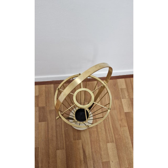 Mid-Century Modern Brass Umbrella Stand, 1960s For Sale - Image 3 of 7