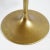Brass Finish Round Bistro Table For Sale In Los Angeles - Image 6 of 7