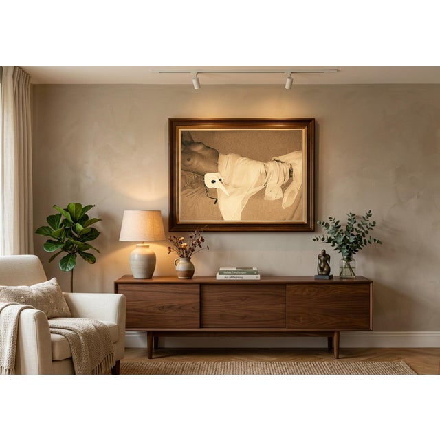 Limited edition artwork: the noir aesthetics of vincenzo marega add a touch of refined sensuality and mystery to your...