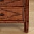 Pair of Vintage British Colonial Style Faux Bamboo and Grasscloth Stands For Sale - Image 10 of 13