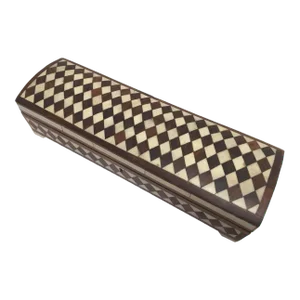 Anglo-Indian Rectangular Box Inlaid Vizagapatam