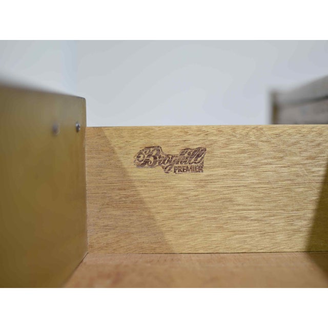 Mid Century Modern Diamond Head Credenza Premier by Broyhill For Sale - Image 13 of 14