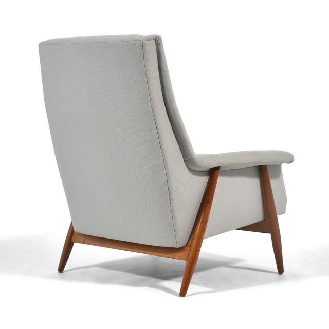 Dove Gray Milo Baughman Lounge Chair by Thayer Coggin For Sale - Image 8 of 12