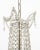 Glass French Antique Crystal “Basket” Chandelier by Baccarat For Sale - Image 7 of 10