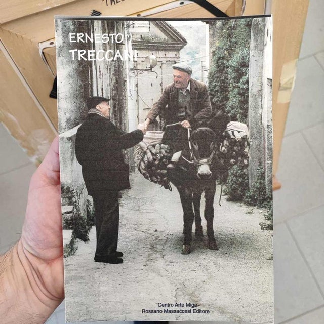 Green Ernesto Treccani, Untitled, Oil on Canvas, Framed For Sale - Image 8 of 12