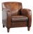 Vintage Club Chair in Sheepskin Leather For Sale