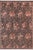 Elegant Botanical Akbar Pak-Persian Black/Black Wool Rug - 9'2'' X 12'5'' For Sale - Image 9 of 9