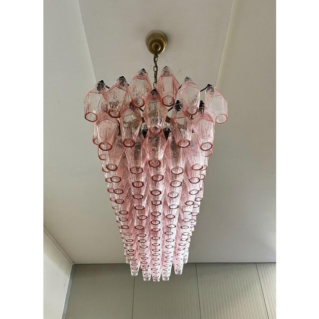 1990s Murano Poliedri Chandelier by Carlo Scarpa, 1990 For Sale - Image 5 of 18
