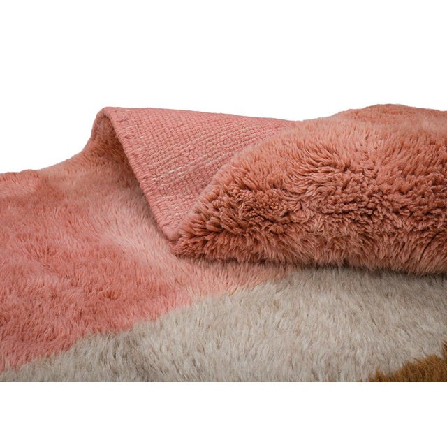 Contemporary Premium Hand-Knotted Moroccan Wool Rug | 12'5" X 8'9" | One of a Kind For Sale - Image 3 of 9