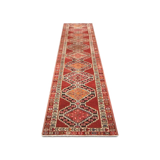 1960s 1960s Turkish Oushak Runner For Sale - Image 5 of 7