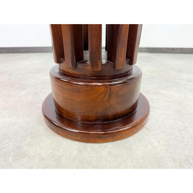 Gold Vase Table attributed to Otto Prutscher, 1920s For Sale - Image 8 of 9