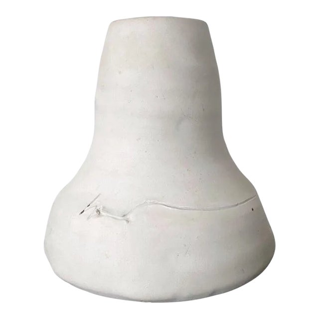 Sculptural Ceramic Funnel Vase by Robert Turner For Sale