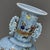 Chinese Light Blue Glazed Porcelain Vase With Famille Rose Antiques Motif For Sale In Los Angeles - Image 6 of 9