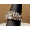 2.8 Carat Round & Baguettes Diamond Ring in 14 Karat White Gold Size 6 For Sale - Image 16 of 18