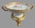 Antique Nippon Hand Painted Porcelain Compote Roses Landscape Gilt Footed Stand For Sale - Image 12 of 12