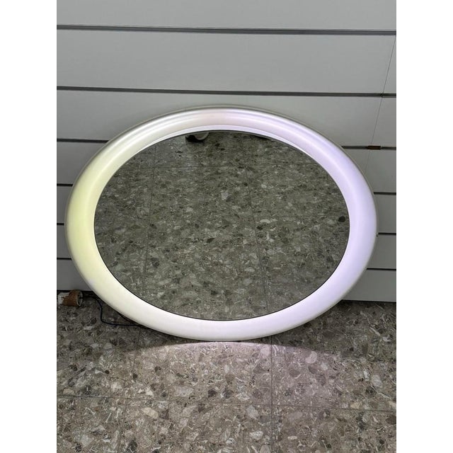 Vintage Backlit Mirror, 1970 For Sale - Image 11 of 17