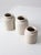 Ceramic Antique Early 20th Century Cream Stoneware Crocks, Set of 3 For Sale - Image 7 of 15