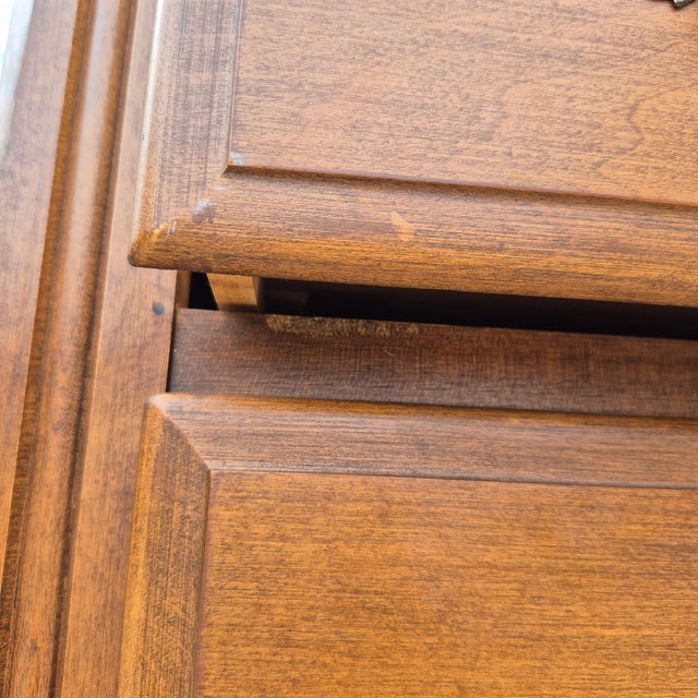 Mid-20th Century Signed Heywood Wakefield Maple 6-Drawer Dresser For Sale - Image 15 of 16