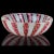 Mid 20th Century Fratelli Toso Murano Vintage Pink White Copper Aventurine Twisting Ribbons Italian Art Glass Bowl For Sale - Image 5 of 6