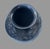 Mid 20th Century Jesus Pina Mata Ortiz Black on Black Pottery Olla Vase Signed 10” Mexico For Sale - Image 5 of 7