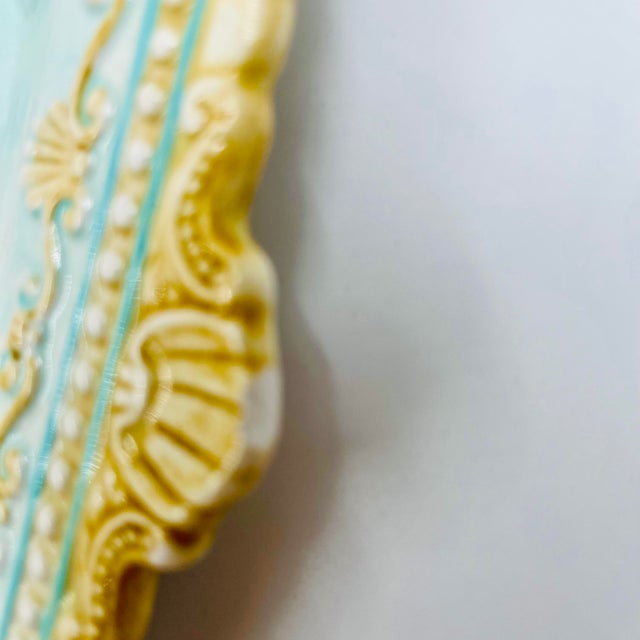 Vintage Zrike Baroque Coastal Shell and Coral Plates by Lisa Levy – Set of 2 For Sale - Image 11 of 13