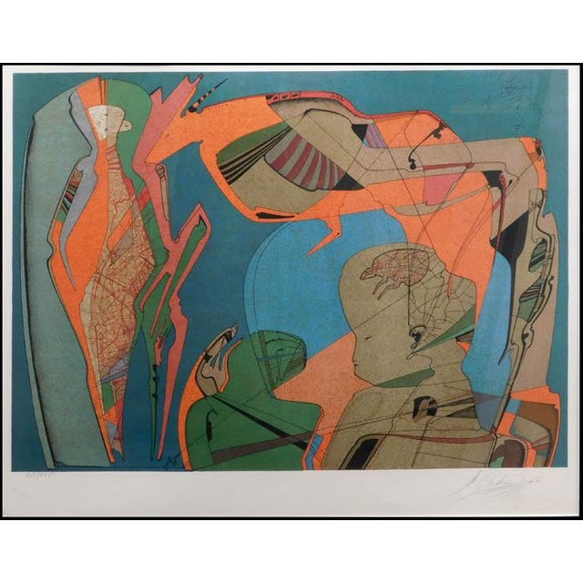 "Carnival" Original Limited Edition Lithograph on Paper Hand Signed by the Artist Art Condition: Mint Edition Number:...