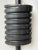 Wood Vintage Large-Scale Industrial Black-Painted Foundry Mold, Circa Mid-20th Century For Sale - Image 7 of 16