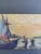 1970s Italian Artist, Seascape with Sailboat and Figures, 1978, Oil Painting For Sale - Image 5 of 15