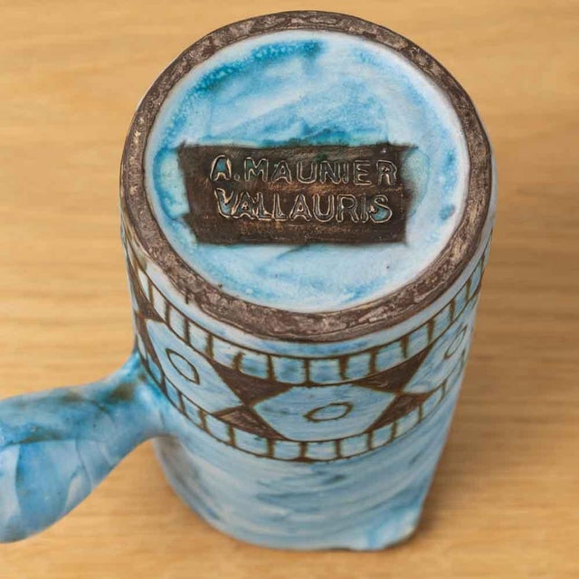 1960's French Ceramic Coffee Set by Alain Maunier- 17 Pieces For Sale - Image 11 of 11