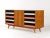 Black Mid-Century Sideboard with Wood Drawers from UP Závody, 1960 For Sale - Image 8 of 11