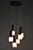 Mid-Century Chandelier in Steel by Elektroinstala Jílové, Czech, 1960s For Sale - Image 13 of 16