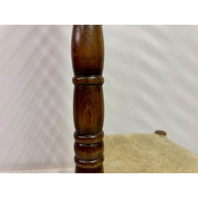 Pair of tall ladderback chairs A striking pair of high-back chairs from the 1960s, exuding a bold tribal-inspired...