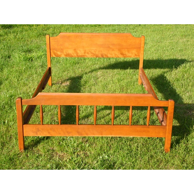 Vintage Ethan Allen American Traditional Full Double Bed Chairish