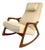 1960s Bröderna Anderssons Danish Modern Teak Rocking Lounge Chair For Sale