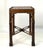 Late 20th Century Henredon Historic Natchez Collection Chippendale Style Fretwork Silver Table / Tea Table For Sale - Image 5 of 14