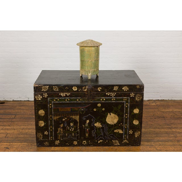 Ceramic Antique Chinese Granary Jar For Sale - Image 7 of 12