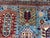 Textile Turquoise Kazak Style Tree of Life Rug - 4'9" X 6'3" For Sale - Image 7 of 10