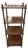 Vintage Four-Tier Turned-Wood Étagère Stand With Base Drawer For Sale