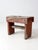 Vintage Rustic Small Farmhouse Bench For Sale - Image 4 of 12