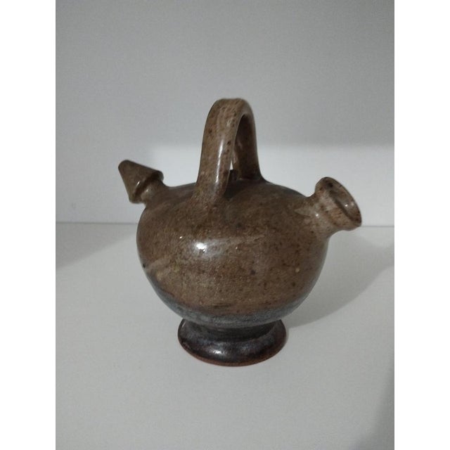 Small Vintage Jug in Earthenware, 1920s For Sale - Image 15 of 18