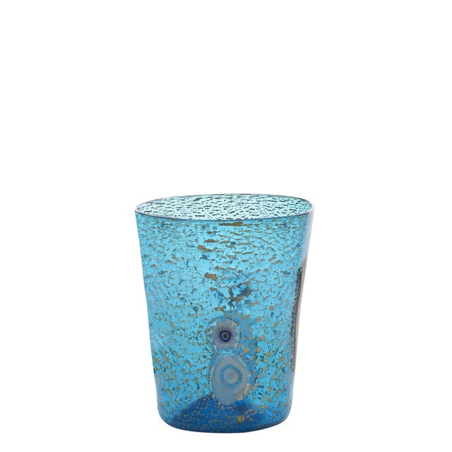 Contemporary Bicchieri di Murano Tumblers (Set of 2) - Aquamarine For Sale - Image 3 of 3