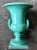A lovely Italian ceramic urn. The shade of green is a mint or pistachio. Soft but saturated! It’s a versatile size for a...