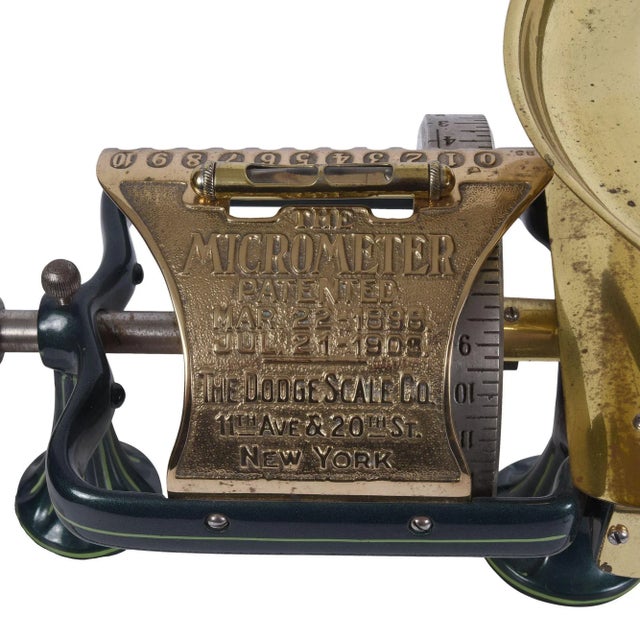 1900 Dodge Scale Co Micrometer Scale For Sale - Image 6 of 10