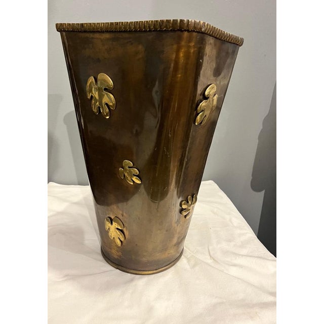 Metal Italian Umbrella Stand, 1950s For Sale - Image 7 of 11