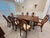 Late 20th Century Nicholas James Ltd. London Custom English Dining Set — Refectory Table With 8 George II Chippendale Mahogany Chairs For Sale - Image 13 of 16