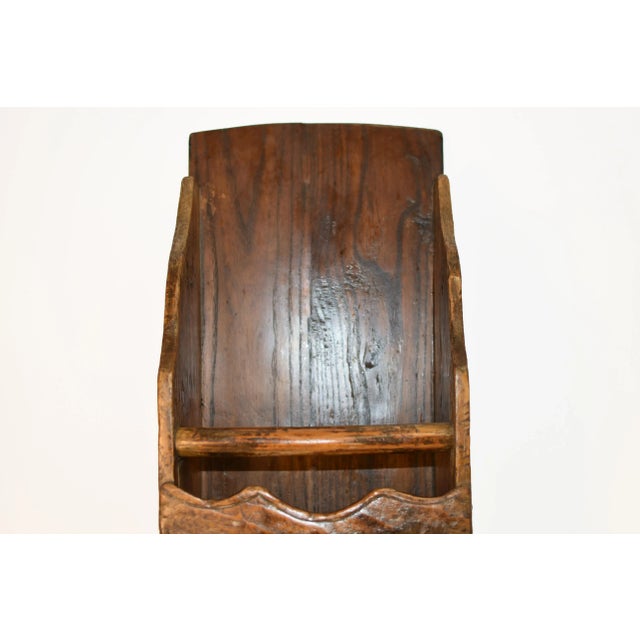 Early 20th Century Antique Utensil Towel Holder For Sale - Image 4 of 14